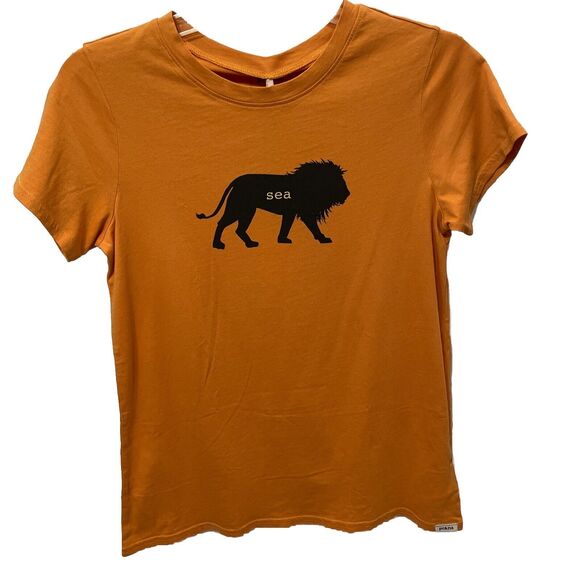 PrAna Women's Graphic Tshirt Journeyman 2.0 Tee Solstice Sea Lion XS NWT - Picture 2 of 7